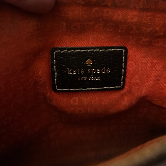 Kate Spade wristlet cool block cream black - Picture 2 of 5